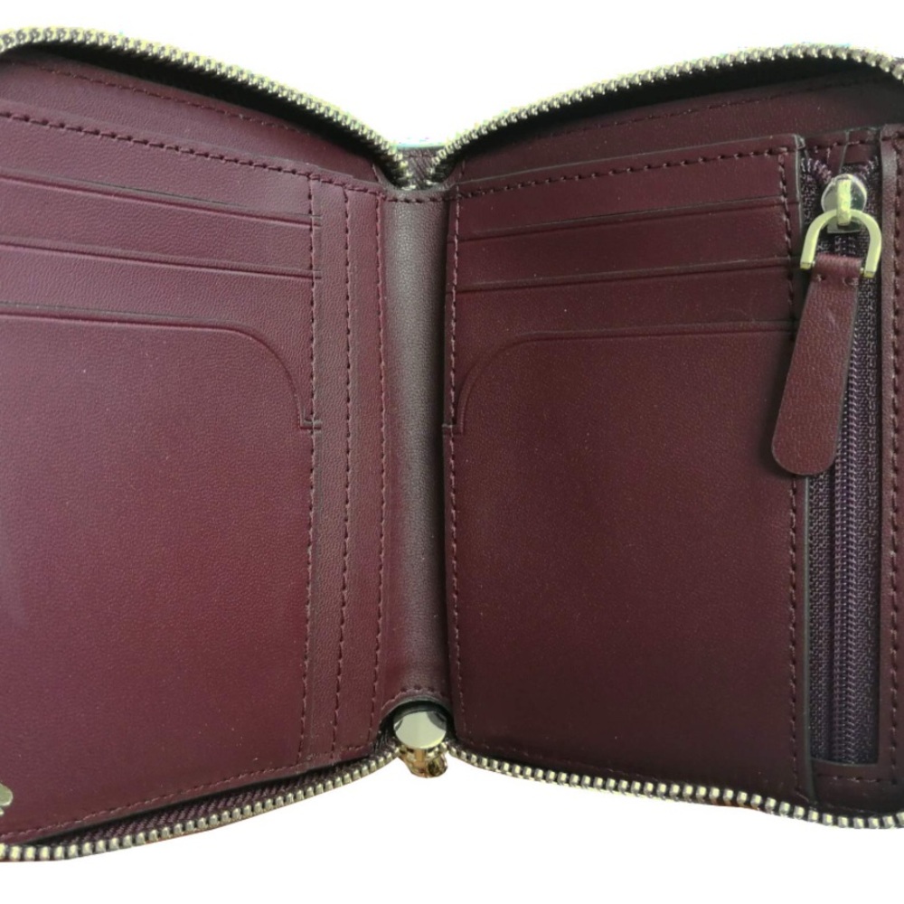 Kate Spade Burgundy Wallet with Chain - Picture 2 of 6